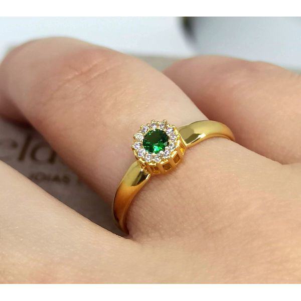 Anillo Femenino Oro 18K