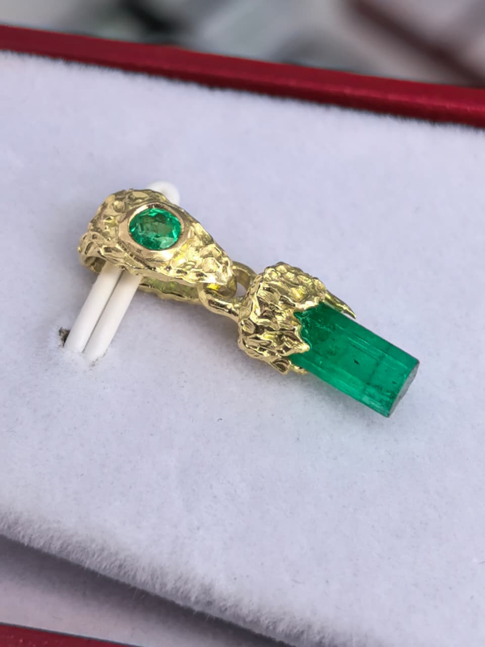 Dijen forma Canutillo Oro 18 K