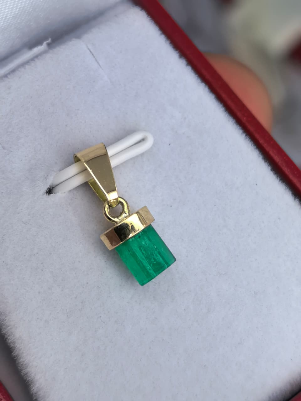 Dijen forma canutillo en Oro 18 K