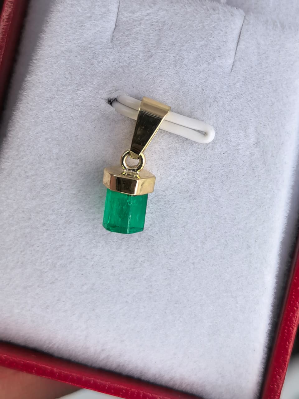 Dijen forma canutillo en Oro 18 K