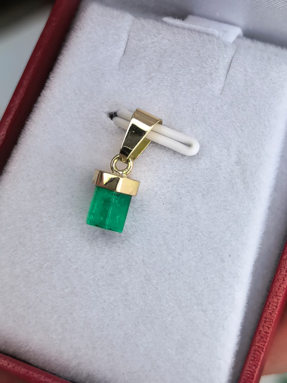 Dijen forma canutillo en Oro 18 K